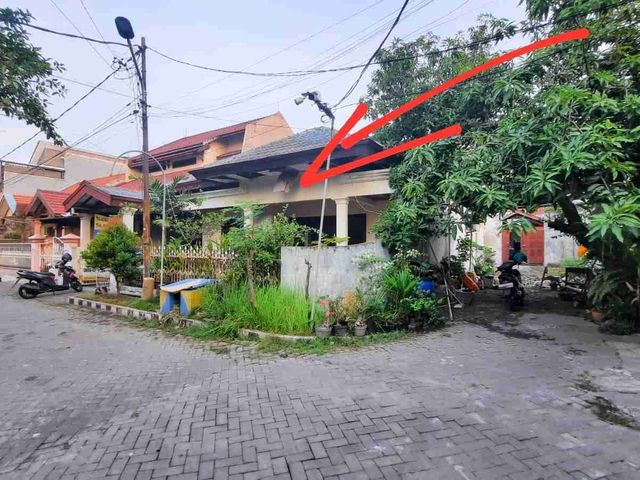 jual rumah hitung tanah hook d perum Rungkut purimas tenggilis nirwana nginden