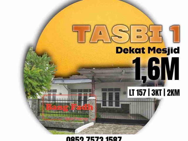 Rumah Dekat Mesjid Komplek Tasbi 1 / Tasbih 1
