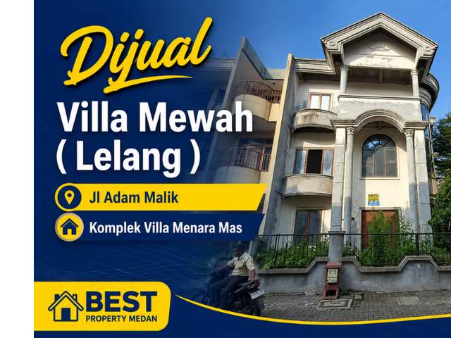 Villa Daerah Medan Barat Jl Adam Malik