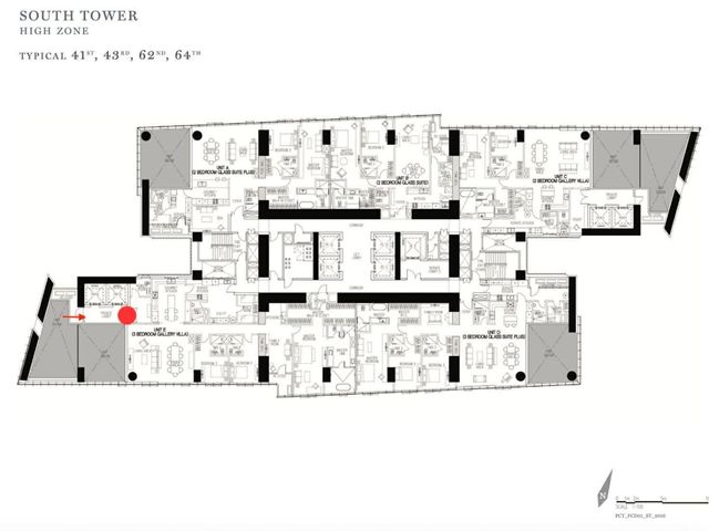 2BR CONDO FOR SALE PARK CENTRAL TOWERS SOUTH TOWER, MAKATI CITY