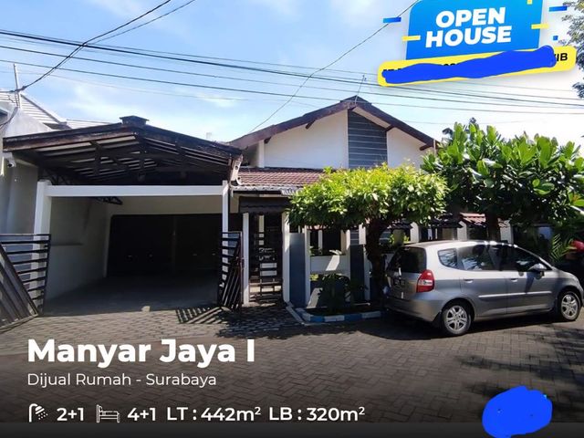 Dijual Rumah Manyar Jaya Surabaya