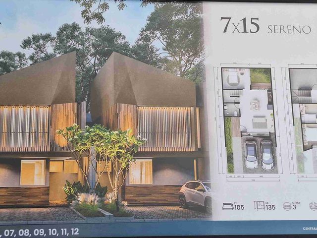 Jual Rumah 2 lantai Central Park Merr