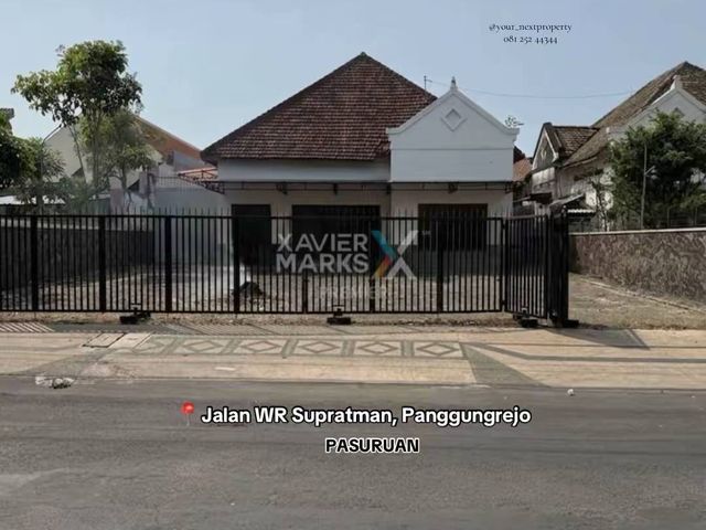 Rumah Usaha Konsep Kolonial Di Poros Jalan WR Supratman, Panggungrejo Kota Pasuruan