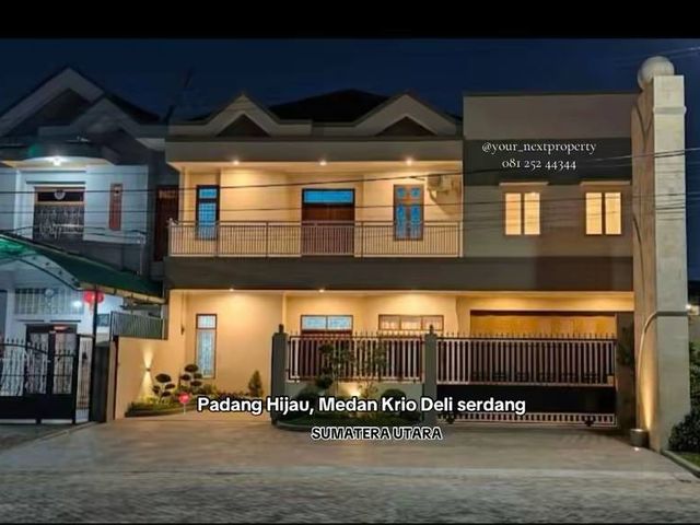 Rumah Di Kompleks Padang Hijau, Medan Krio Kabupaten Deli Serdang Sumatera Utara