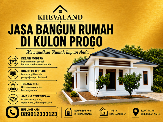rumah di kulon progo