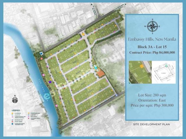 LOT FOR SALE IN EMBASSY HILLS NEW MANILA