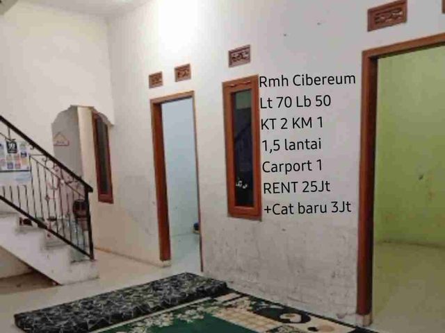 Rumah Kontrakan Cibereum Cimahi Selatan