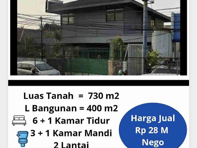 Rumah 2 Lantai Tanjung Duren Jakarta Barat