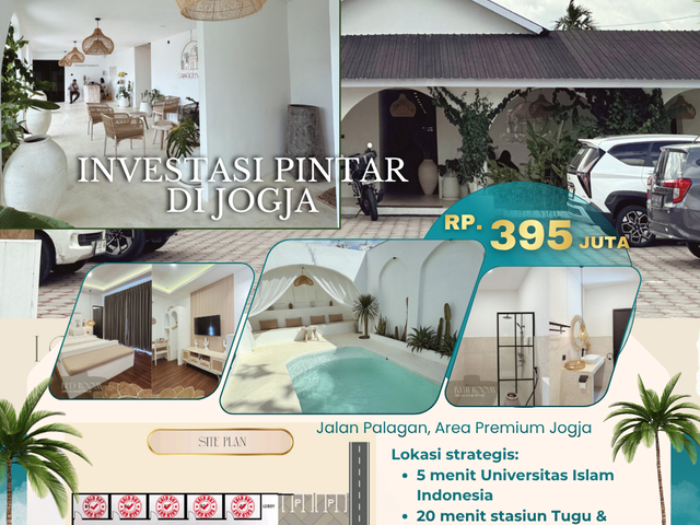 Villa premium dekat UGM - Balik modal 5 tahun