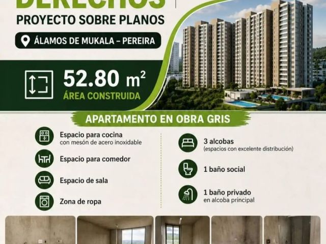 Venta cesion de derechos Proyecto Alamos de Mukala Pereira