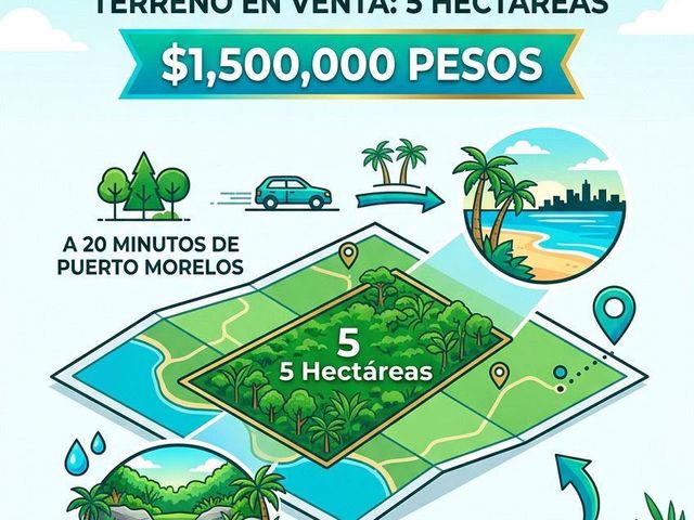 📣✨ Oportunidad de inversión en San Lorenzo, Quintana Roo ✨🏡