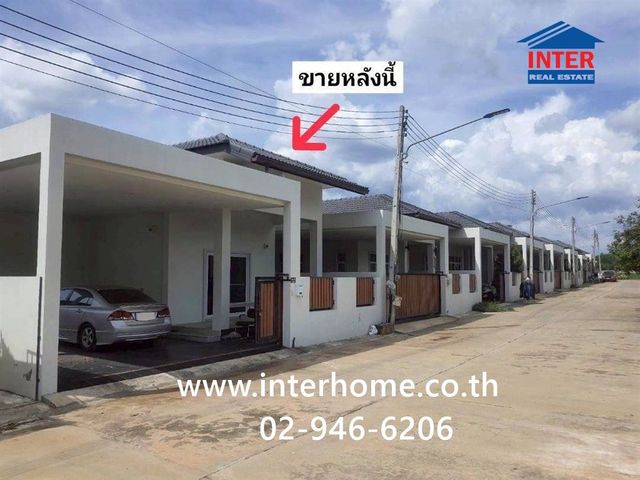 บ้านเดี่ยว 1 ชั้น 50 ตร.ว. หมู่บ้านเอกไพลิน สุราษฎร์ธานี ใกล้มหาวิทยาลัยราชภัฏสุราษฎร์ธานี ซอยขุนทะเลซอย2 ถนนสุราษฎร์ธานี-นาสาร เมืองสุราษฎร์ธานี สุรา