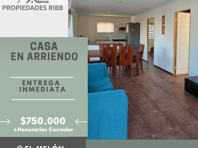 Casa Amoblada en Arriendo en EL Melón