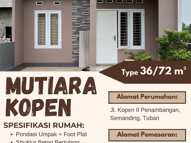 Hunian Modern Mutiara Kopen, Nyaman untuk Masa Depan
