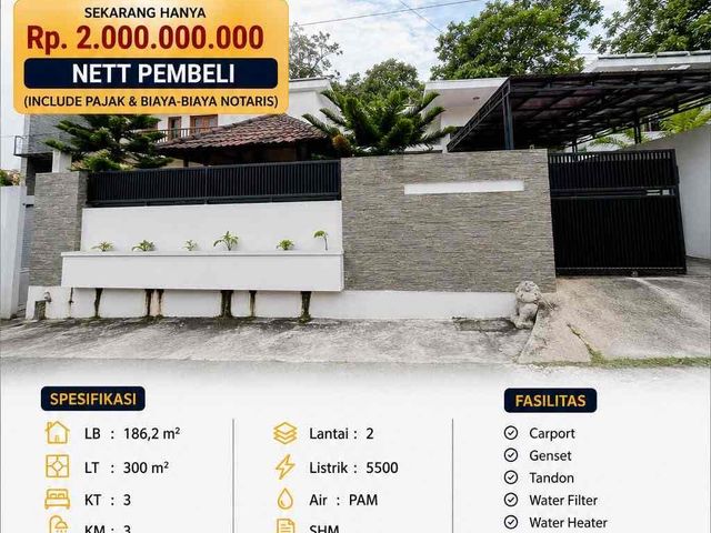 Dijual rumah di pupuk