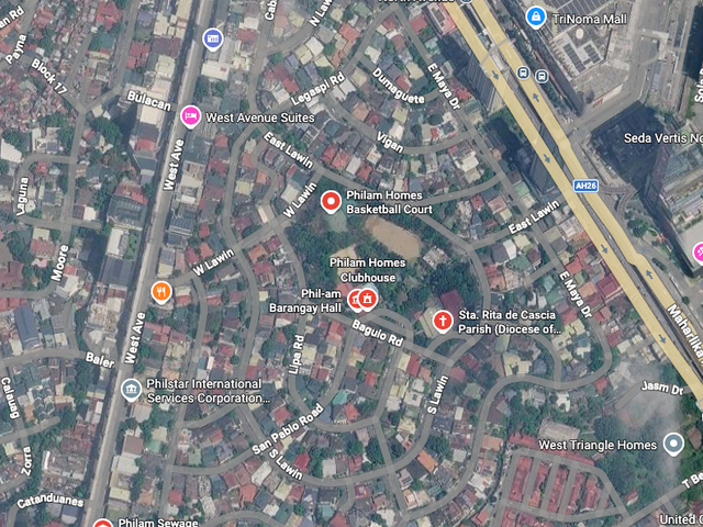 422 sqm Residential Lot with Old House FOR SALE in Philam Homes, Quezon City