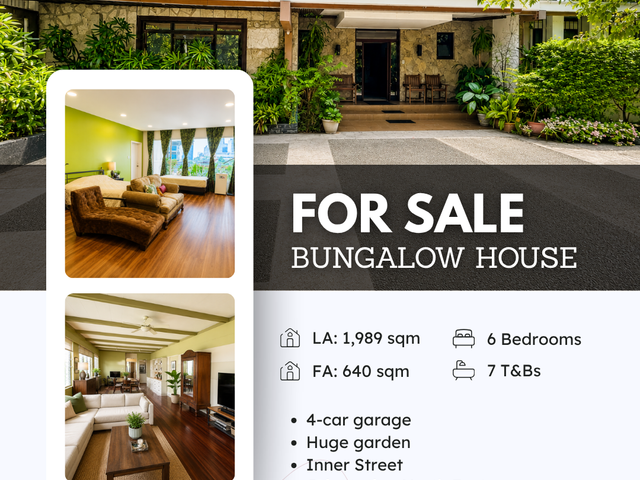 For Sale: Well-Maintained Bungalow House in South Forbes Park Village, Makati City