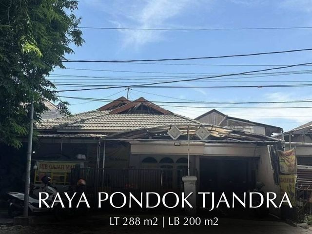 Cocok Untuk Warkop Cafe Disewakan Rumah Jalan Raya Pondok  Tjandra - Sidoarjo
