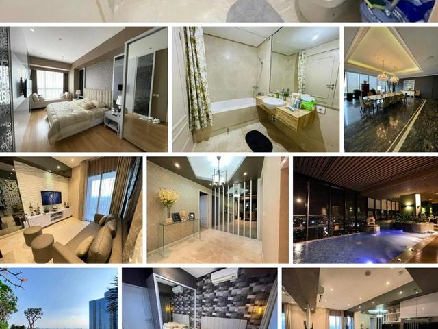 Disewakan Apartemen The Peak 2 BR View city Lt 30 full furnished lengkap siap huni 3 AC bisa nego