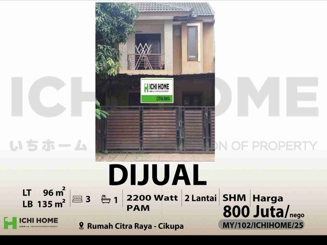 dijual cepat rumah