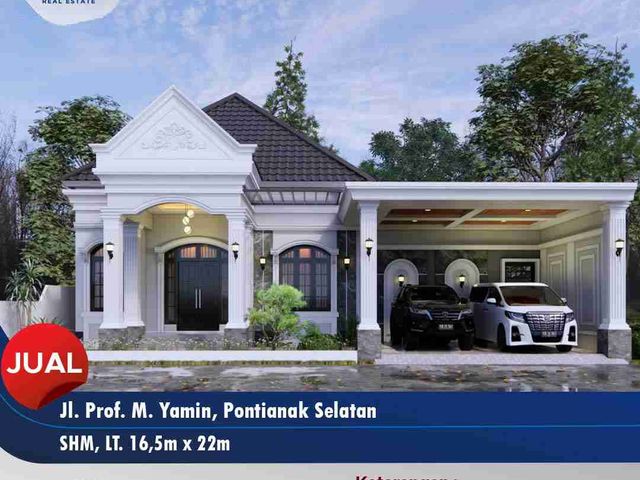 Hunia dengan ukuran tanah lebar
