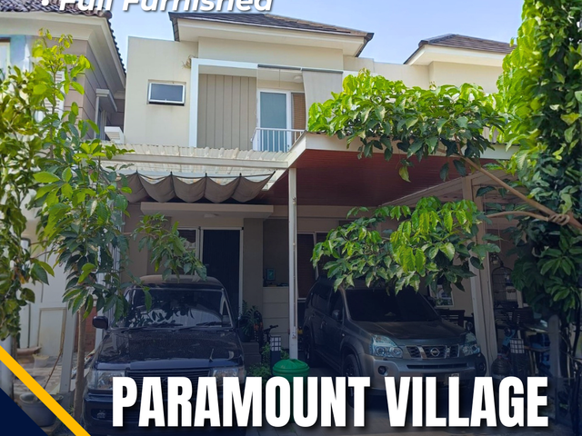 Dijual Cepat Rumah Full Furnished Paramount Village Semarang