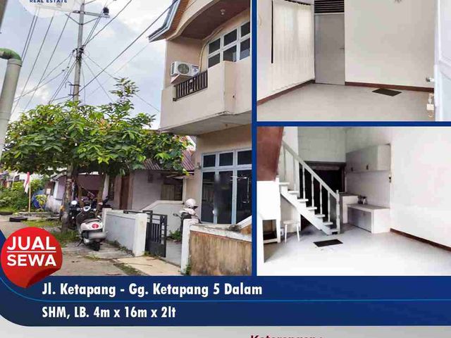 Rumah di jual atau sewa pusat kota