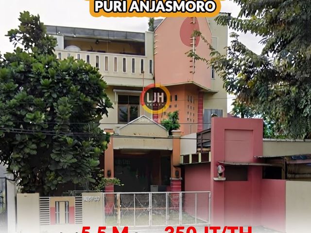 Disewakan Rumah Mewah 3 Lantai di Puri Anjasmoro Semarang LT 400 m² LB 900 m²