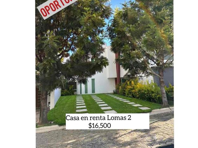 Casa en renta en Oportunidad 3 recámaras en Lomas de Angelópolis