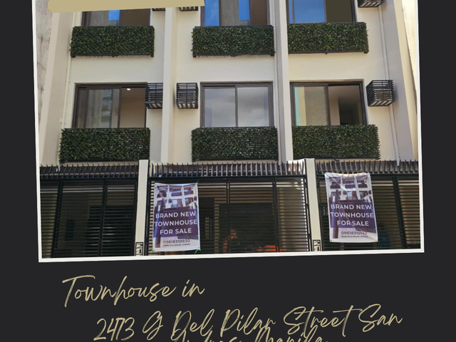 San Andres, Manila Townhouse