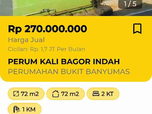 Rumah Di jual