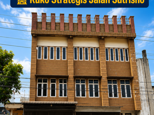 Ruko Daerah Medan Area Jl Sutrisno