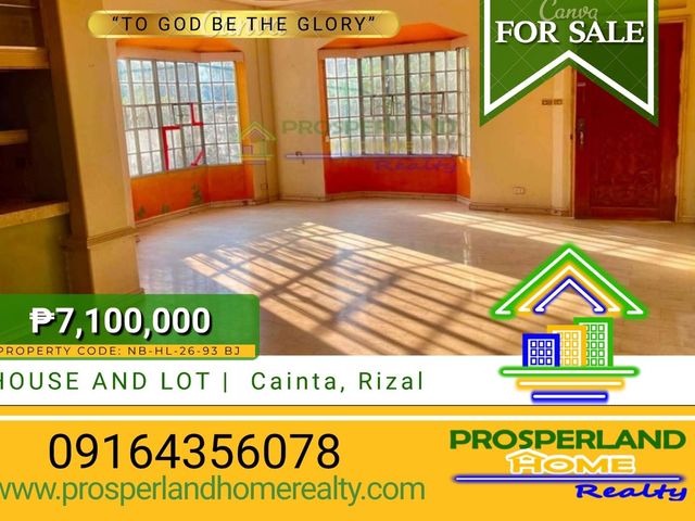 🏡FOR SALE: PRE-OWNED BUNGALOW HOUSE IN CAINTA, RIZAL 🏡