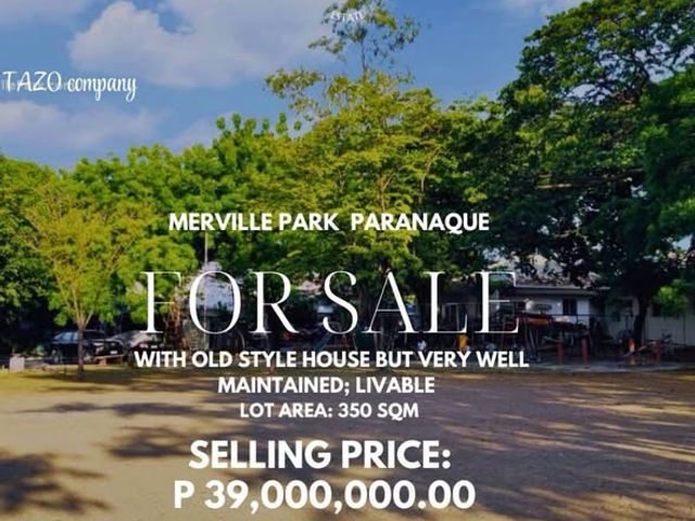 Merville Park Vacant Lot  For Sale