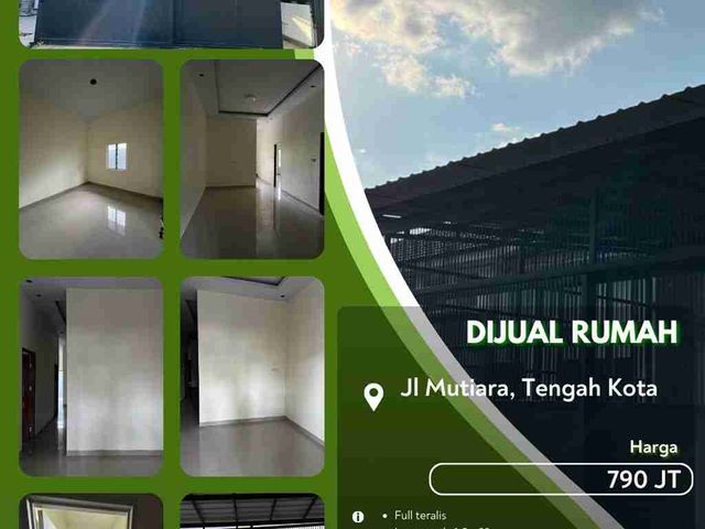Dijual Rumah Cantik Hadap Selatan Pekanbaru Kota Siap Huni!