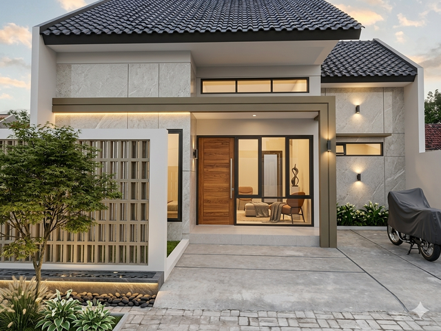 Rumah Mewah Lokasi Strategis di Gentan bisa beli Tanahnya saja