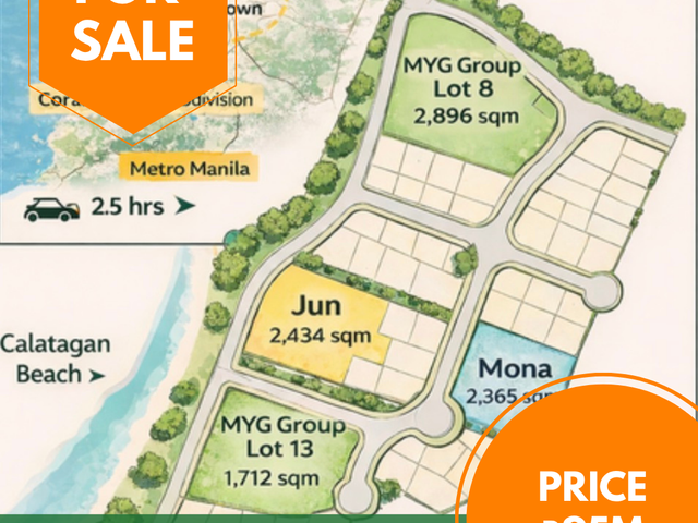 Coral Shores residential lots
