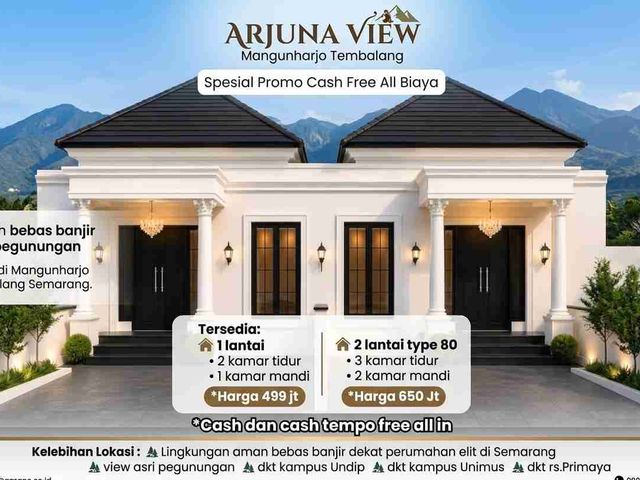 rumah mangunharjo tembalang dekat kota
