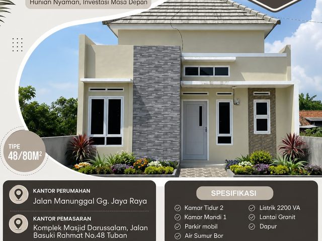 Manunggal Jaya Residence – Hunian Nyaman untuk Keluarga.