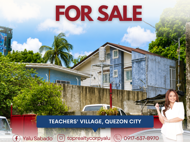 200 sqm Lot Near Maginhawa Street, Teachers' Village