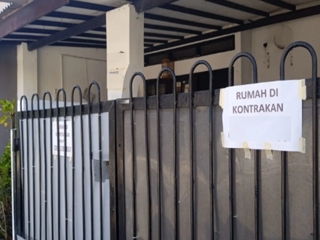 rumah disewakan penjaringan sari surabaya