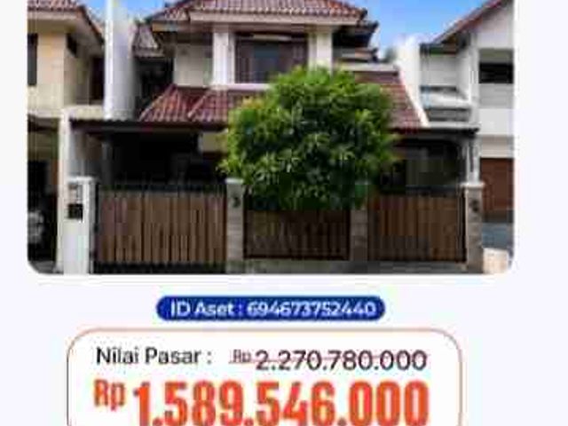 DIJUAL RUMAH LELANG METLAND CAKUNG,,