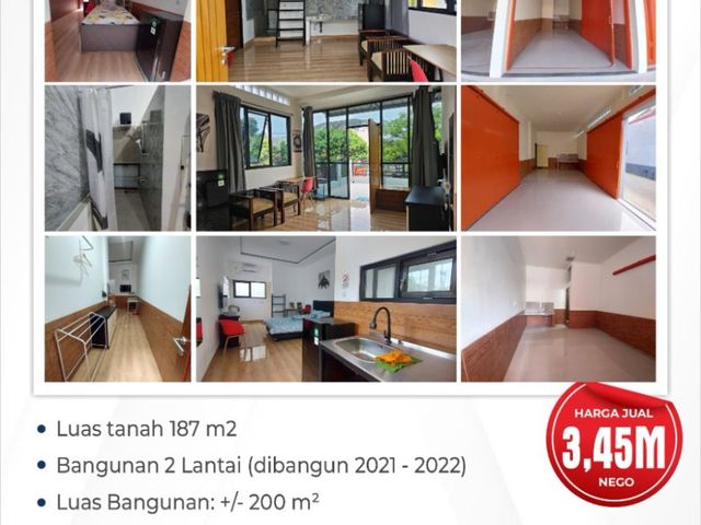 DIJUAL CEPAT B.U KIOS & KOST PREMIUM AKTIF MAINROAD PURI CIPAGERAN INDAH