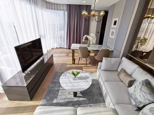 2Bed 1Bath | MRT Sam Yan | 57sqm | ฿52,000/mo | Fl.-1 — Ashton Chula-Silom Bangkok