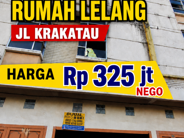 Rumah Lelang Daerah Medan Timur Jl Krakatau