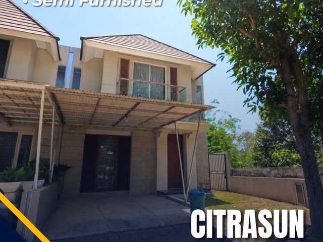 Rumah Semi Furnished di Citrasun Banyumanik Semarang