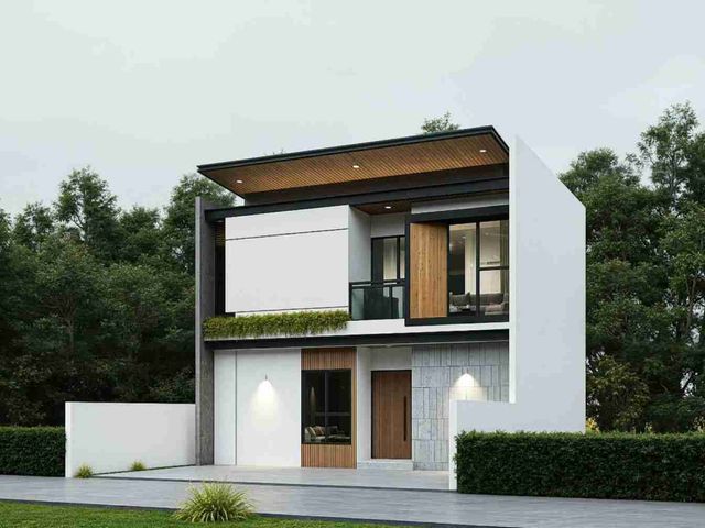 rumah kontemporer type 90/128
