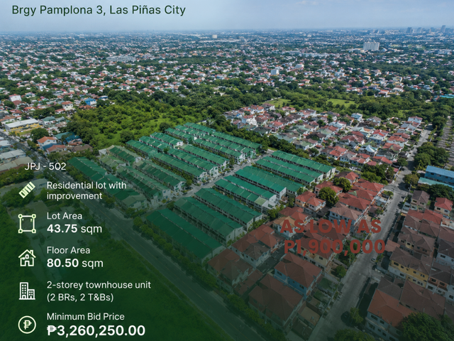 Townhouse sa Las Piñas-presyong sulit para sa pamilya at investment!