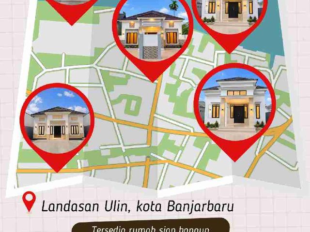 5 LOKASI RUMAH MEWAH SIAP BANGUN LANDASAN ULIN KOTA BANJARBARU KALSEL