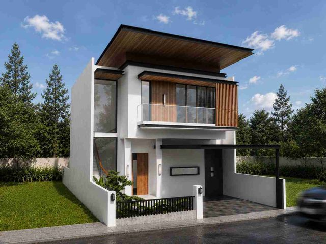 rumah modern kontemporer type 120